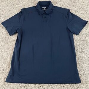 Rhone Commuter Polo Shirt Men's Small Navy Blue Performance 100231 Golf T294